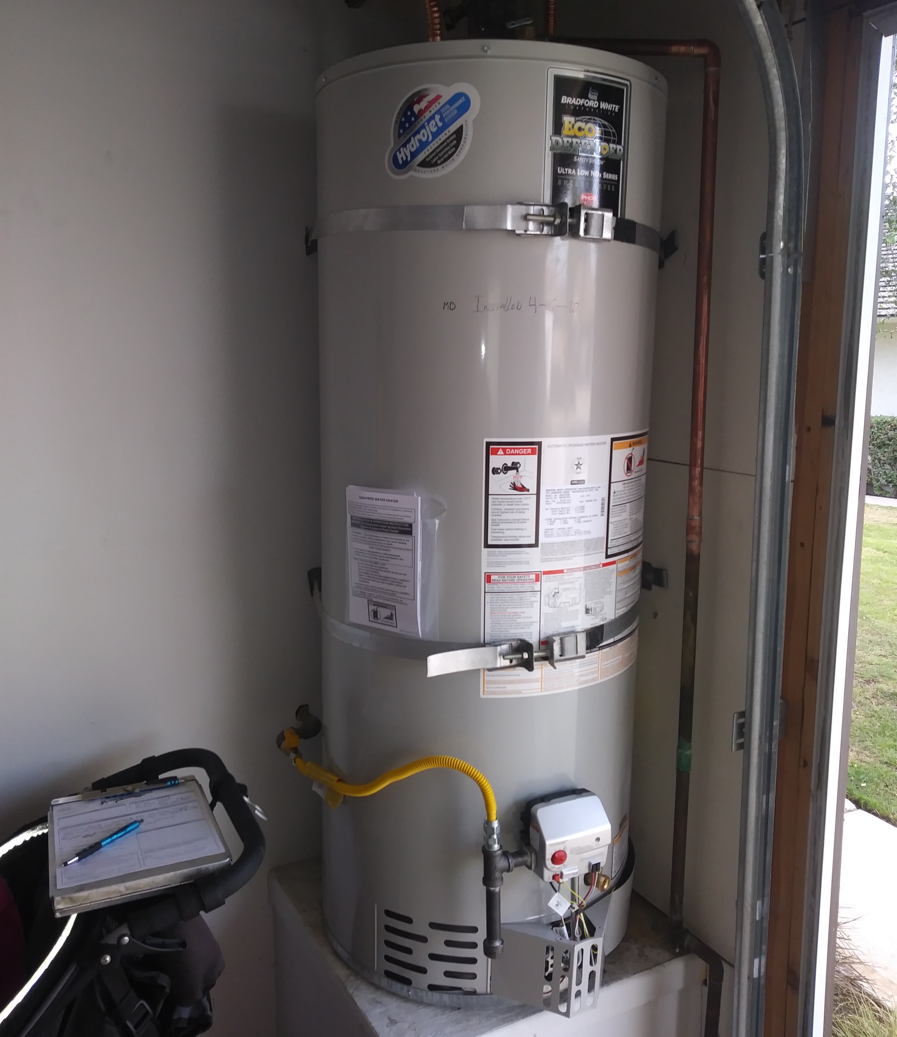 Tank Water Heater In Garage Professional Plumbing Inc