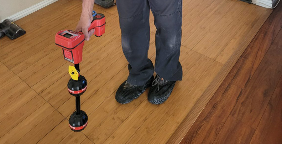 Slab Leak Detection