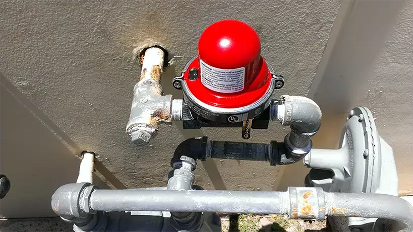 Earthquake Gas Shut-Off Valve Fountain Valley
