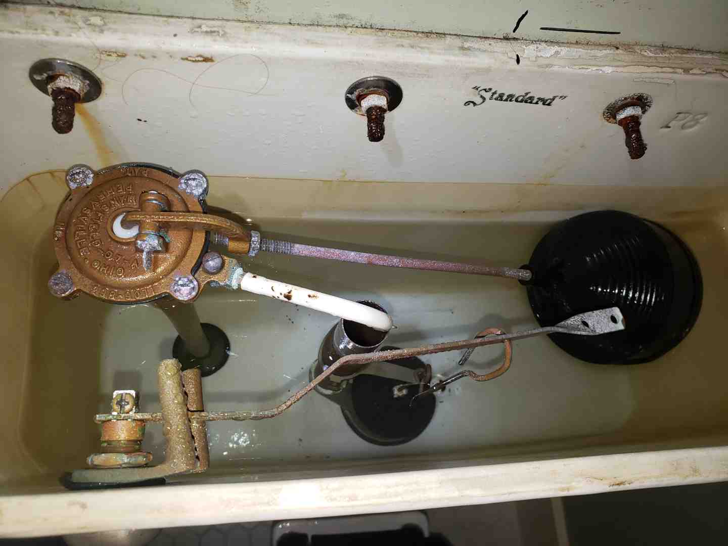 running toilet repair